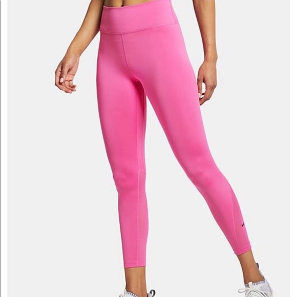 pink nike leggings